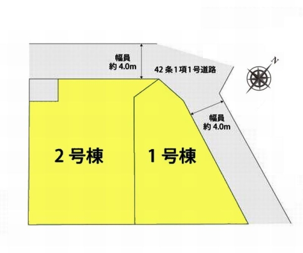 綾瀬市寺尾本町1丁目　新築戸建　全2棟　1号棟