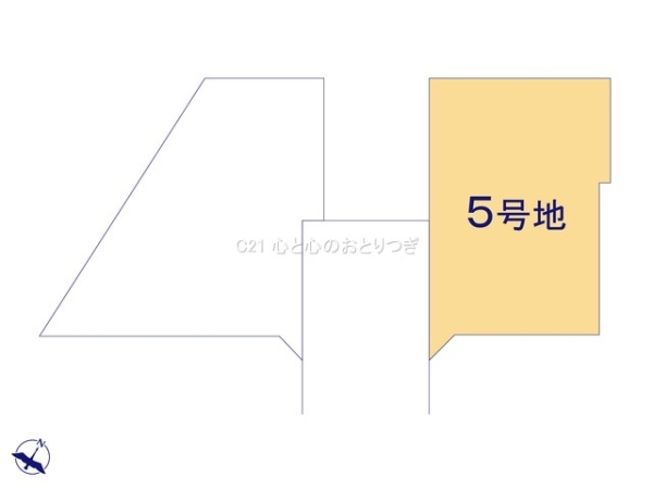 相模原市南区南台4丁目第4　建築条件付き売地　5号地