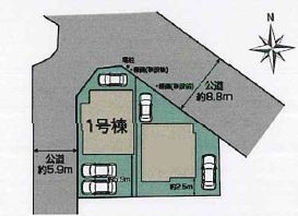 海老名市国分寺台1丁目　新築戸建　全2棟　1号棟