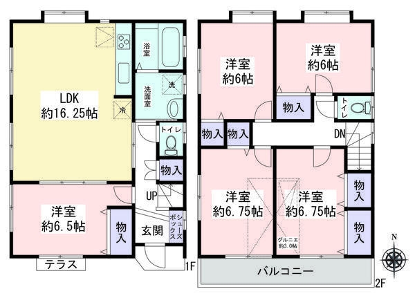 大和市福田の中古一戸建て