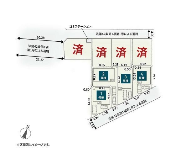 大和市上草柳6丁目　新築戸建第2期　全8棟　2号棟