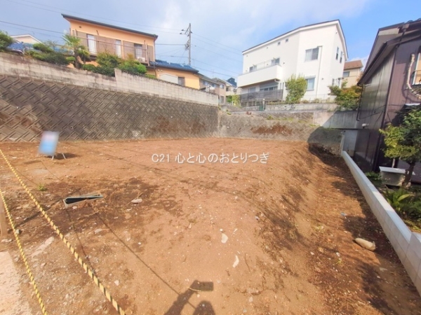 町田市南大谷の土地(現地土地写真)