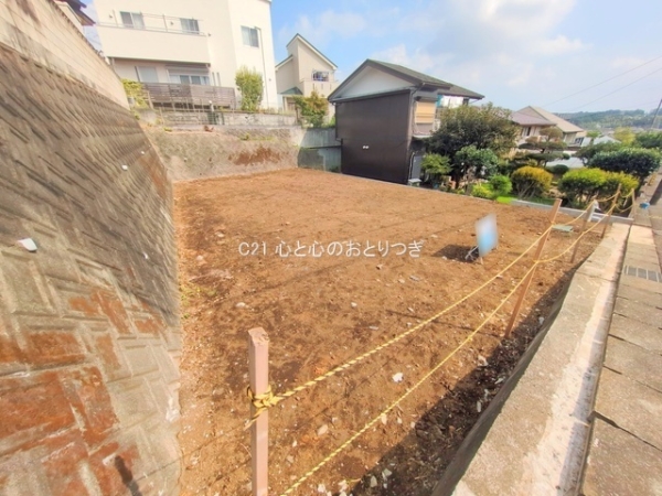 町田市南大谷の土地(現地土地写真)