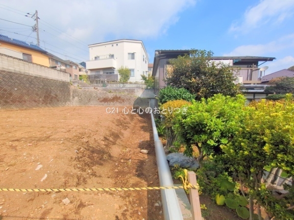 町田市南大谷の土地(現地土地写真)