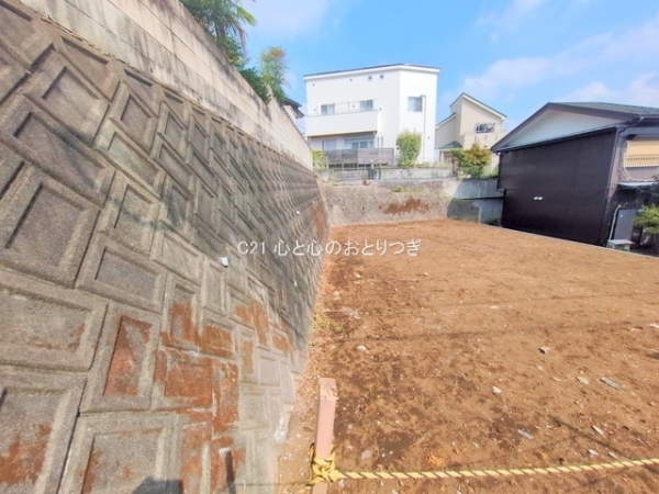 町田市南大谷の土地(現地土地写真)