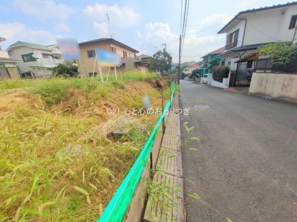 町田市東玉川学園1丁目の土地(前面道路含む現地写真)