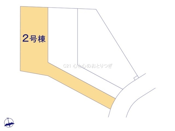相模原市中央区上溝第138　新築分譲住宅　2号棟