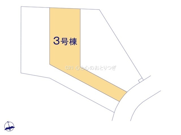 相模原市中央区上溝第138　新築分譲住宅　3号棟