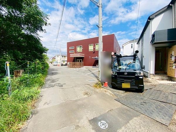 大和市中央林間西5丁目 新築戸建 全3棟 1号棟(前面道路含む現地写真)