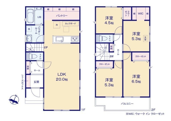 大和市中央林間西5丁目　新築戸建　全3棟　3号棟
