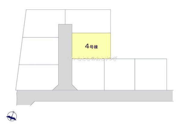 大和市西鶴間７丁目　新築戸建　全8棟　4号棟