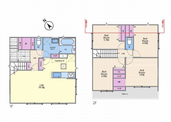 大和市下鶴間4期　新築分譲住宅　No4