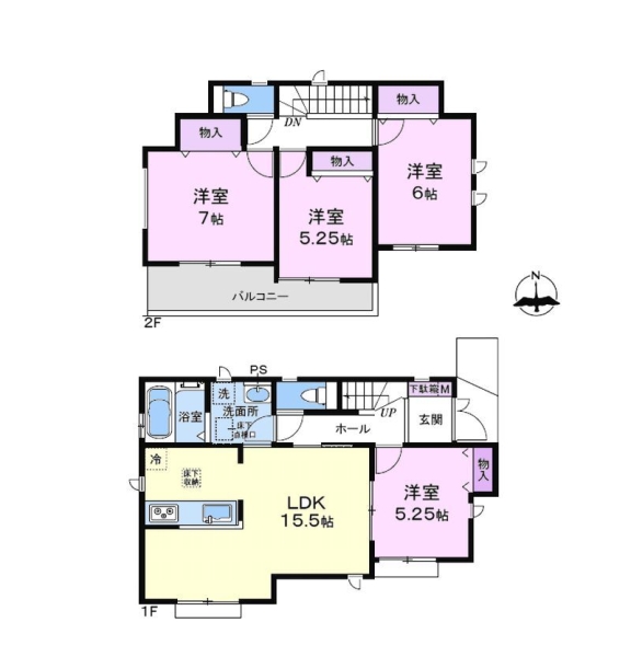 横浜市瀬谷区相沢5丁目　新築戸建　全4棟　C号棟