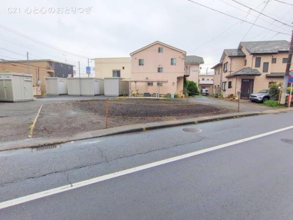 海老名市東柏ケ谷3丁目3期　建築条件なし売地