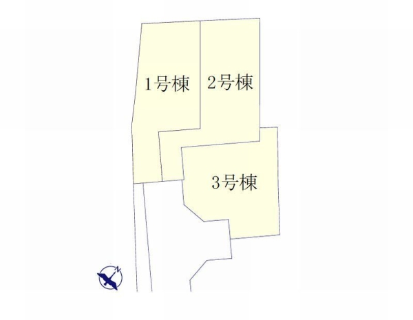 横浜市瀬谷区二ツ橋町　新築戸建　　全４棟　１号棟