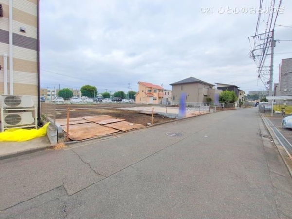 相模原市中央区上溝3丁目　建築条件なし売地　第6区画
