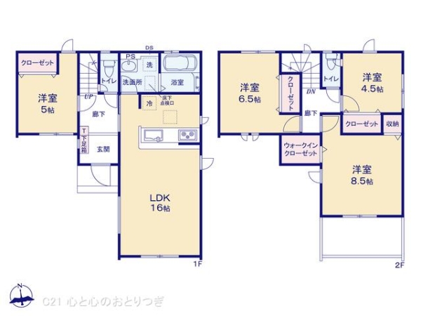 相模原市南区磯部12期　新築分譲住宅　6号棟