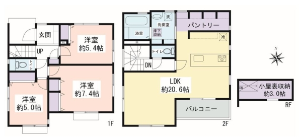 綾瀬市蓼川2丁目　新築戸建