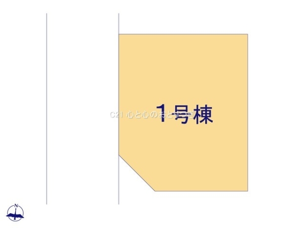 大和市中央5丁目 新築分譲住宅(区画図)