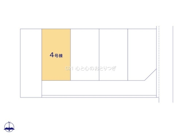 座間市四ツ谷　新築分譲住宅　4号棟