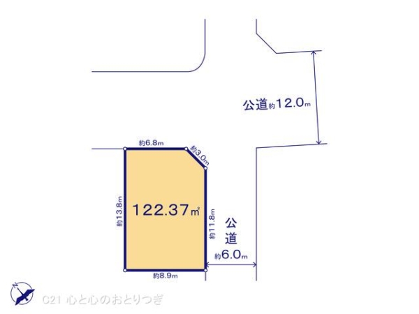 町田市大蔵町の土地