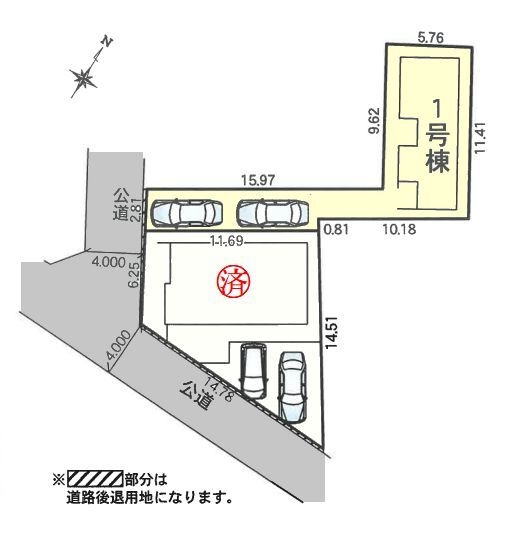 大和市西鶴間2丁目　新築戸建　全2棟　1号棟