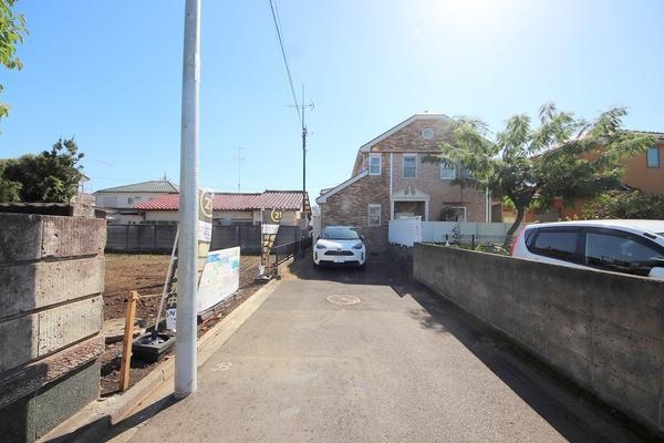 相模原市南区上鶴間6丁目の土地(現地土地写真)