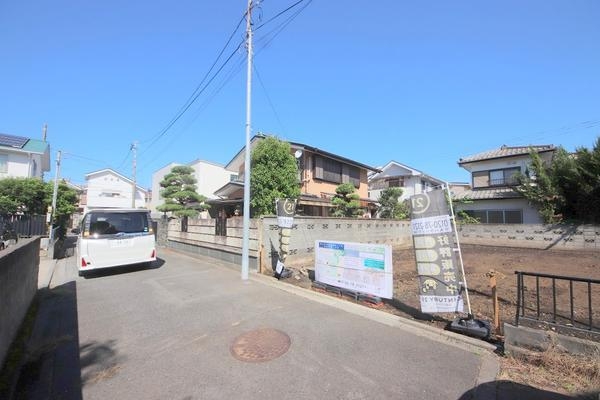 相模原市南区上鶴間6丁目の土地(前面道路含む現地写真)