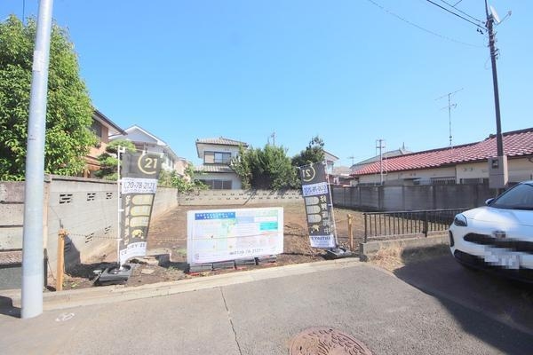 相模原市南区上鶴間6丁目の土地(現地土地写真)