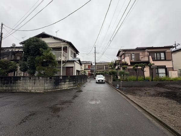 相模原市南区鵜野森2丁目 新築分譲住宅(前面道路含む現地写真)