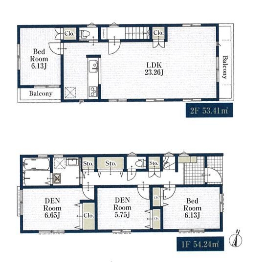 横浜市瀬谷区瀬谷5丁目 新築戸建(間取り)
