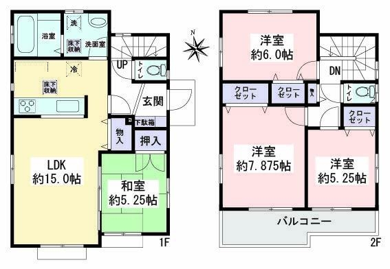 大和市福田の中古一戸建て