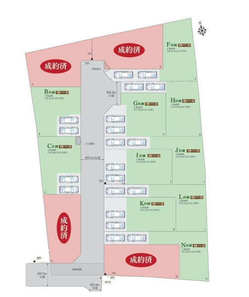 横浜市瀬谷区本郷1丁目 売地 全14区画 L区画