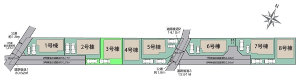 大和市中央林間西5丁目　新築分譲住宅　3号棟