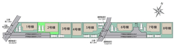 大和市中央林間西5丁目　新築分譲住宅　2号棟