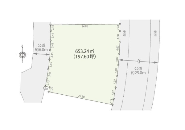 東京都八王子市西片倉3丁目　売地