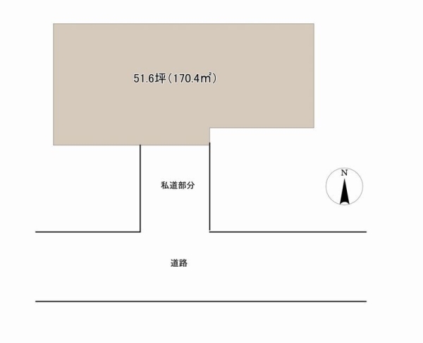 大和市南林間８丁目の土地