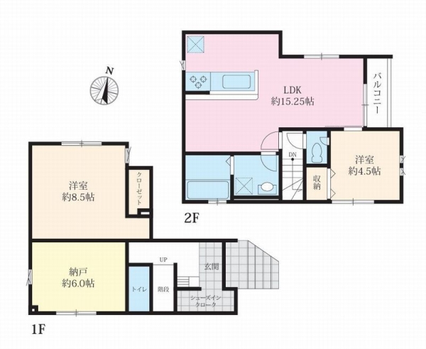 綾瀬市大上１丁目の土地