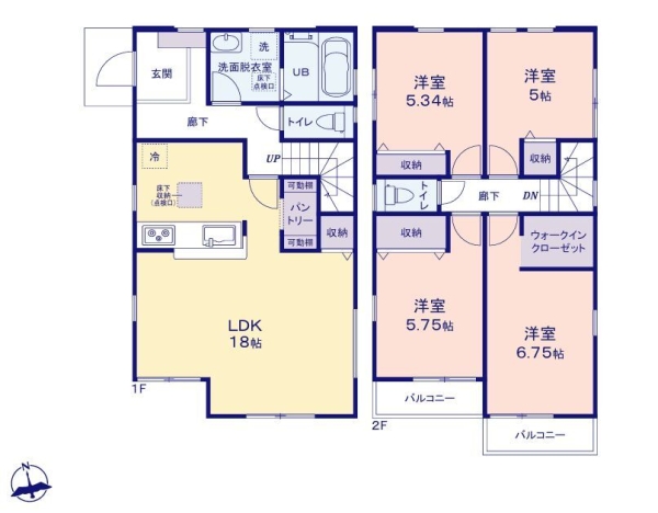 横浜市瀬谷区瀬谷6丁目　新築戸建　全2棟　2号棟