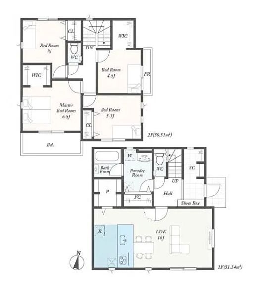 綾瀬市深谷上7丁目　新築戸建　全5棟　4号棟