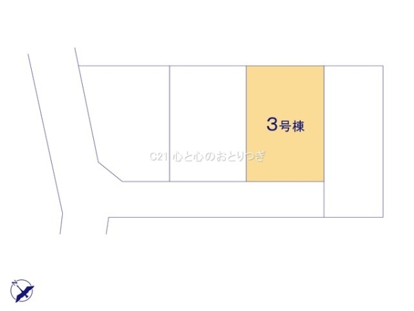 町田市木曽西3丁目2期　新築分譲住宅　3号棟