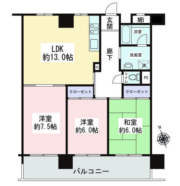 湘南スカイハイツ　1　4号棟