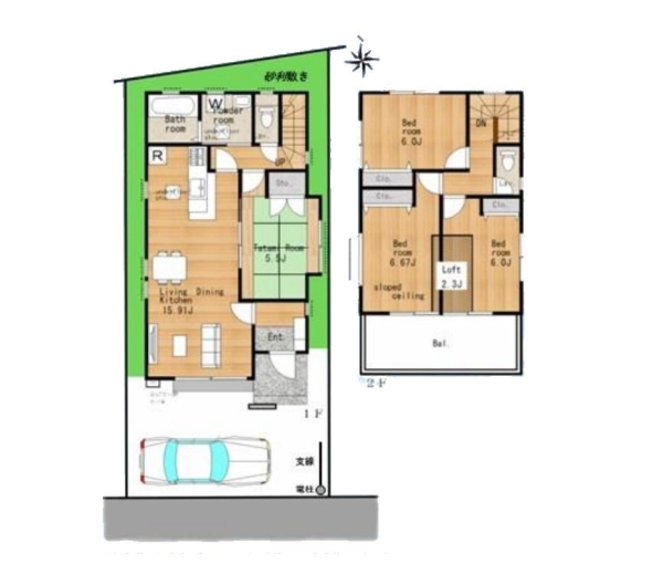 綾瀬市落合南4丁目 中古戸建