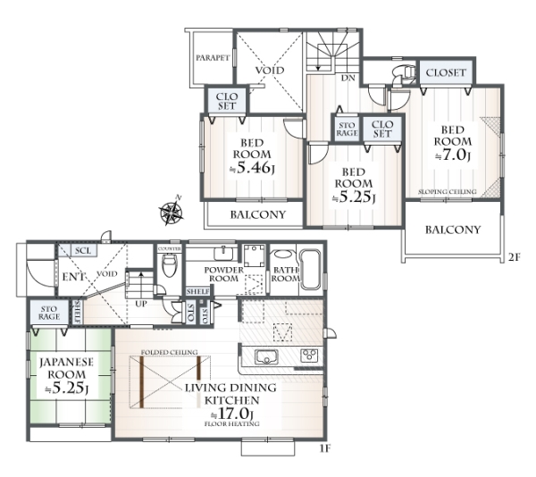 大和市中央林間西5丁目　新築分譲住宅　2号棟