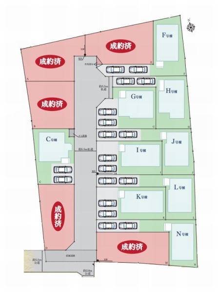 横浜市瀬谷区本郷1丁目　新築戸建　全14棟　F号棟