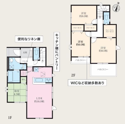 綾瀬市寺尾本町1丁目2期　新築分譲住宅　2号棟