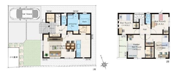 相模原市緑区東橋本３丁目の新築一戸建