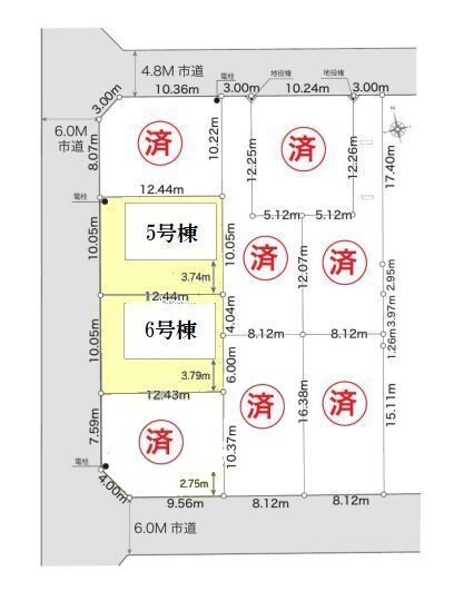大和市上和田　新築戸建　全9棟　6号棟