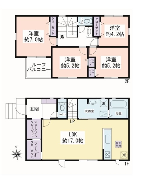 大和市上和田　新築戸建　全9棟　5号棟