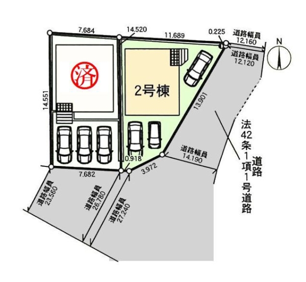 海老名市国分寺台3丁目　新築戸建　全2棟　2号棟